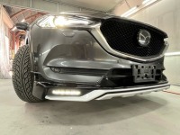 マツダCX-5 マツダ純正ダムド製リップスポイラー割れ修理完了♪