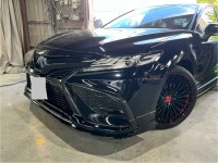 Yさまのトヨタカムリ GRリップスポイラー割れ修理完了♪