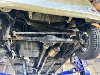 kさまのダイハツウェイク  リアの足回りのサビで車検取れず！修理して車検取得目指します♪