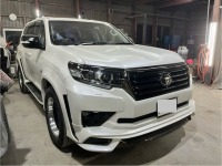 Tさまのランクルプラド  フロントリップ割れ修理のご依頼です♪