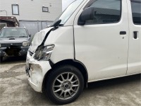 搬送車で当麻町の事故修理タウンエースを引き下げレンタカーお届け