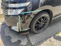 駐車場内で接触されエルグランドの修理見積もり！後日板金塗装入庫！