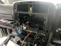 JB23ジムニーの持ち込みカーナビ取り付け&純正ルームミラー交換