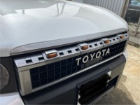 ランドクルーザー250に持ち込みグリルマーカーを塗装して加工取付