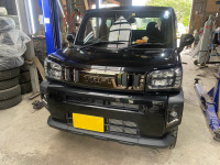 タフトのエンジンオイル/ブレーキパッド交換してユーザー車検代行完了