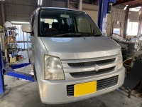 スズキワゴンRの不具合箇所を点検整備してユーザー車検代行完了