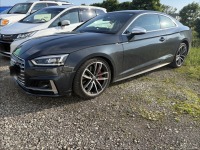 アウディS5クーペの左フロント損傷！できる限り費用を抑えた自己負担修理！