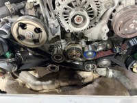 レガシィブリッツェンのタイミングベルト交換！ウォーターポンプ/サーモスタットも交換！