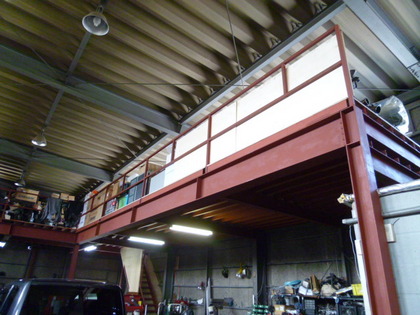 ファクトリーの２階倉庫増築工事が完成致しました チューニングショップ Gtスポーツ車専門店 札幌 ガレージライズアップ Do Blog ドゥブログ