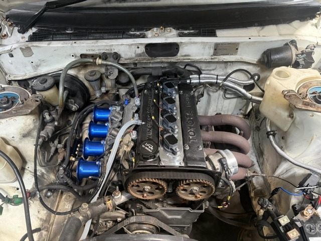 AE86 ダイレクトイグニッション化＆Link G4X Monsoonを取り付け