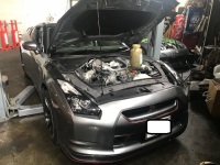 R35GT-R フライホイールハウジング 交換！