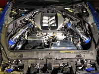 R35GTR トップシークレット アルミ製リザーブタンク 取り付け！