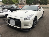 R35GTR ニスモ フロントアンダースポイラー取り付け！