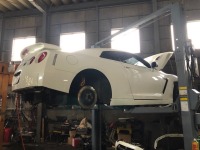 R35GT-R フライホイールハウジングを対策品に交換！