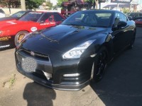 R35GT-R 車検・タイヤ交換！