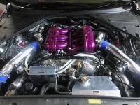 R35GT-R HKS HIGH-FLOW サージタンク取り付け！