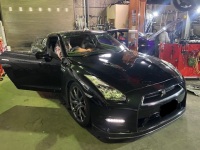 R35GT-Rのスピードリミッターカット ECU書換！