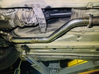 スープラ JZA80 VVT-i 柿本改 フロントパイプ加工取り付け！