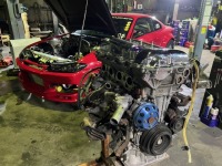シルビア S15 SR22 ドラッグマシーン エンジン製作開始！