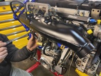 32GT-R RB26 トラスト サージタンク取り付け！