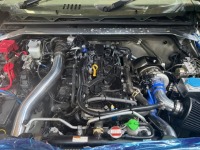 ジムニーシエラにトラストTF035ターボキットを取り付け ！
