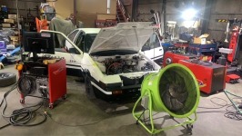AE86 ４スロ Link G4X Monsoonでセッティング！