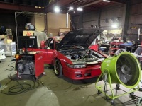 シルビア PS13 ノーマルエンジン+GT-RS セッティング 401PS！