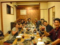 ノースジャパンカスタムフェスティバル 2009　打ち上げは　松尾ジンギスカン！