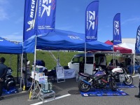フロアパネルをカスタムしたNバンが鈴鹿サーキットにて展示